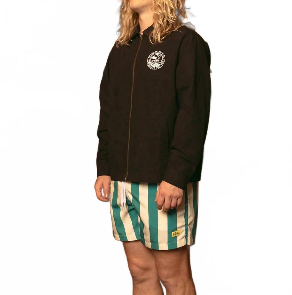 NEW DUVIN DESIGN CO. travel swim shorts in teal